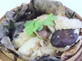 Sticky Rice in Lotus Leaf (4)