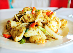 Seafood with Lemongrass and Chilli